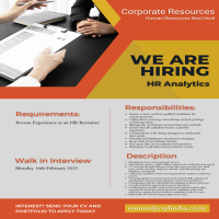 HR Recruiter Analytics Jobs Apply now
